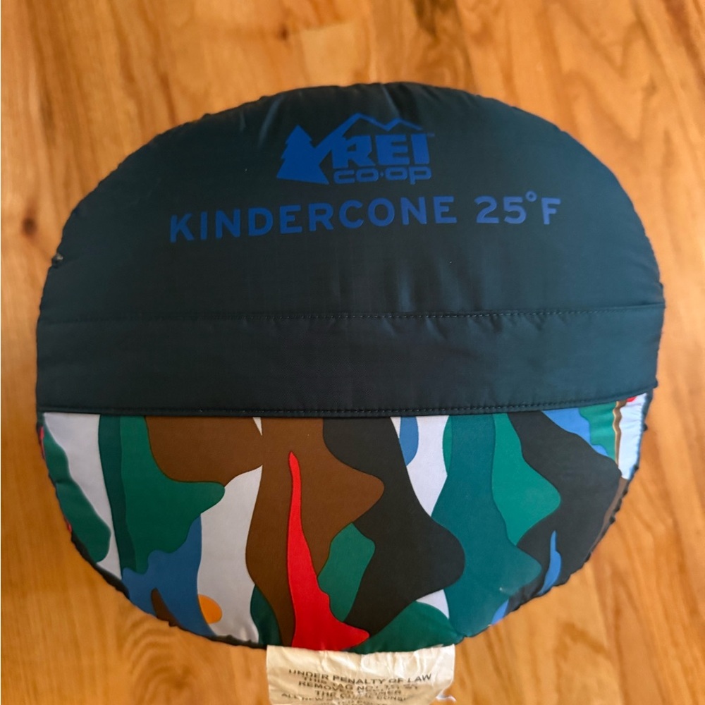 Kindercone 25°F Kids Sleeping Bag - Multicolor